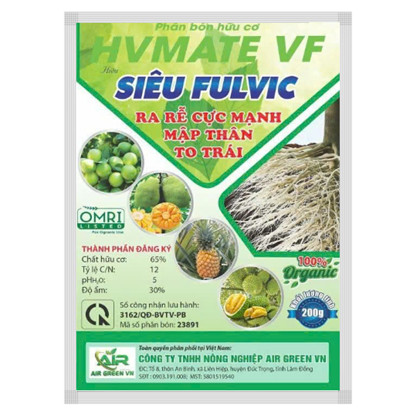 Phân bón hữu cơ Siêu Fulvic